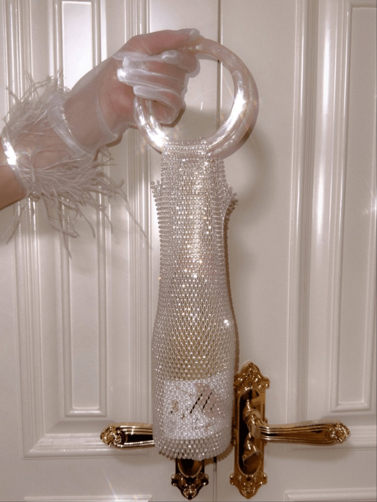 Diamond Wine Tote Bag