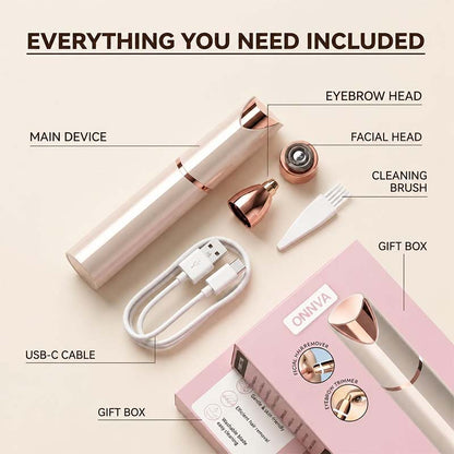 2-in-1 Facial & Eyebrow Trimmer