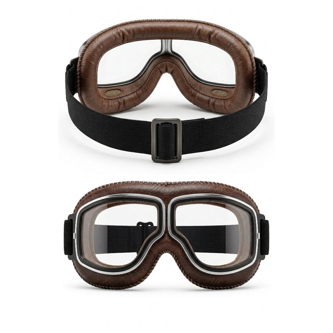 🔥Hot Sale - 49% OFF 🕶️ OTG Vintage Motorcycle Goggles (Fits Over Glasses)