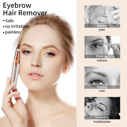 2-in-1 Facial & Eyebrow Trimmer