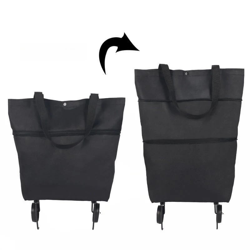🔥HOT SALE 50% OFF - 🛍️Foldable 2-in-1 Shopping Bag