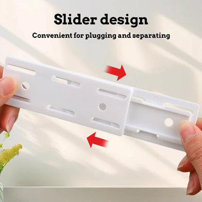 10 Counts  Adhesive Punch-Free Socket Holder, Self Adhesive Desktop Socket Fixer🔌🔒