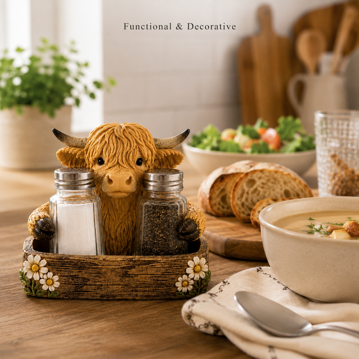Cute Highland Cow Farmhouse Décor