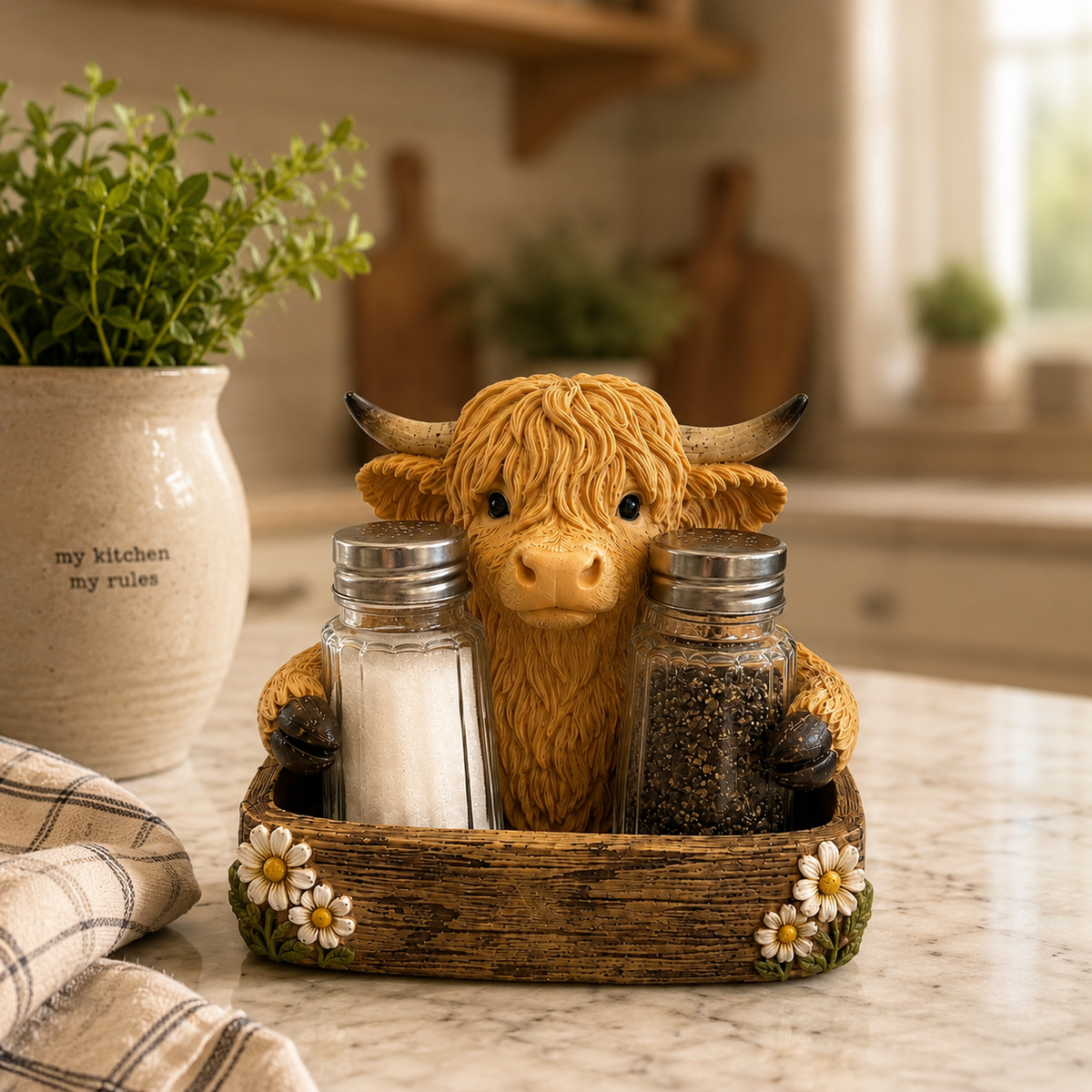 Cute Highland Cow Farmhouse Décor