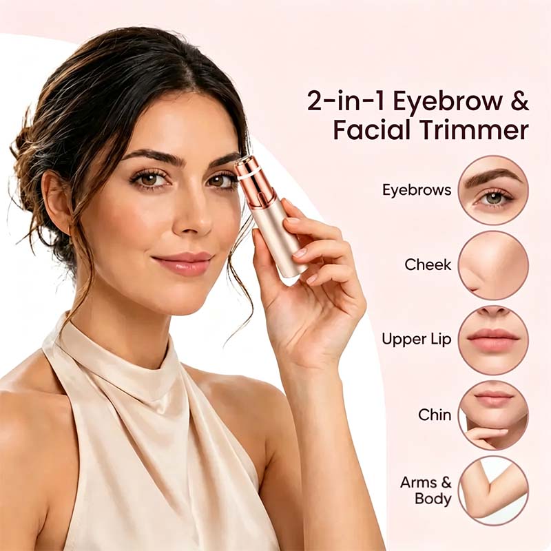2-in-1 Facial & Eyebrow Trimmer