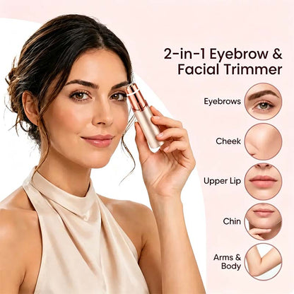2-in-1 Facial & Eyebrow Trimmer