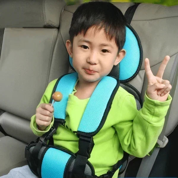 🧒🚗 Foldable Child Car Safety Seat – Lightweight, Portable & Fits 0-12 Years – For Cars, Planes & Trains 🛡️