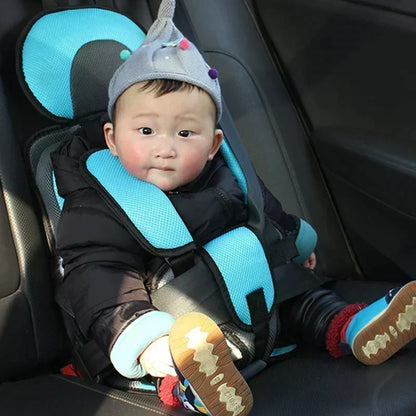 🧒🚗 Foldable Child Car Safety Seat – Lightweight, Portable & Fits 0-12 Years – For Cars, Planes & Trains 🛡️