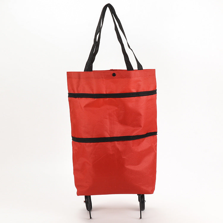 🔥HOT SALE 50% OFF - 🛍️Foldable 2-in-1 Shopping Bag
