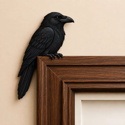 🦉 Rustic Wooden Owl Door Decor