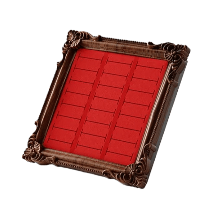 Vintage Jewelry Display Stand — European-Style Frame Tray