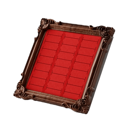 Vintage Jewelry Display Stand — European-Style Frame Tray