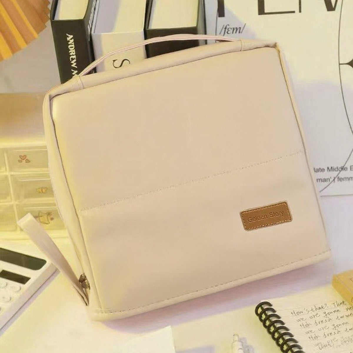 Standing Makeup Bag