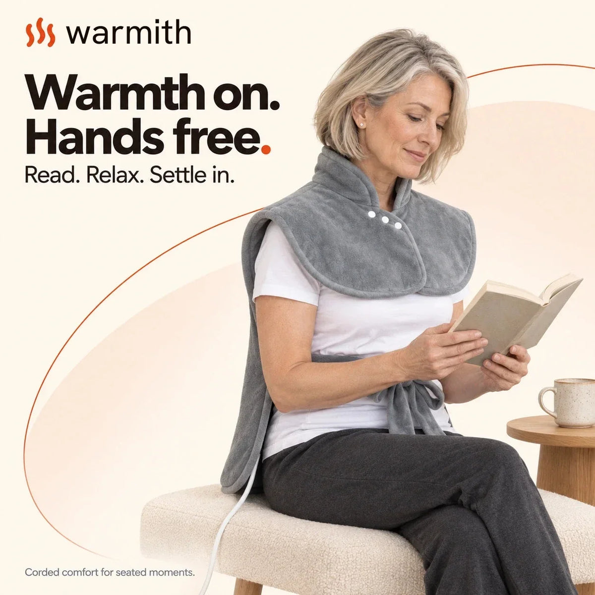 Warmith Heated Neck, Shoulder & Back Wrap